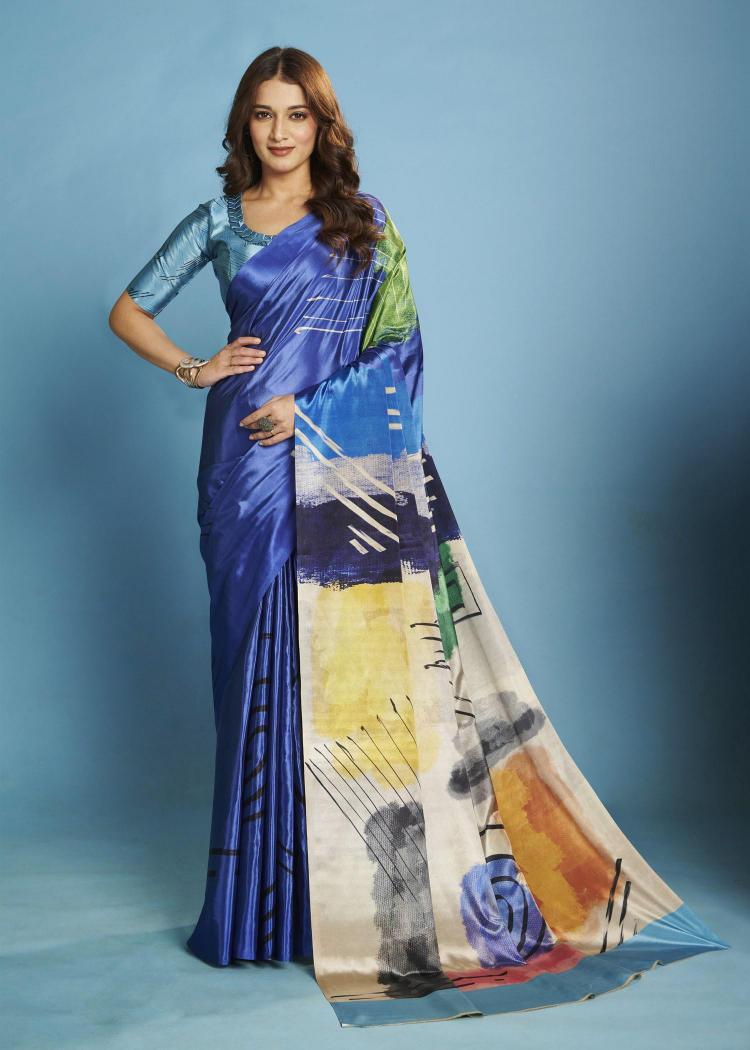 Hypnotex Krystal catalog ready to wear saree in surat