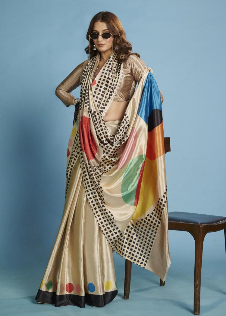 Hypnotex Krystal catalog ready to wear saree in surat