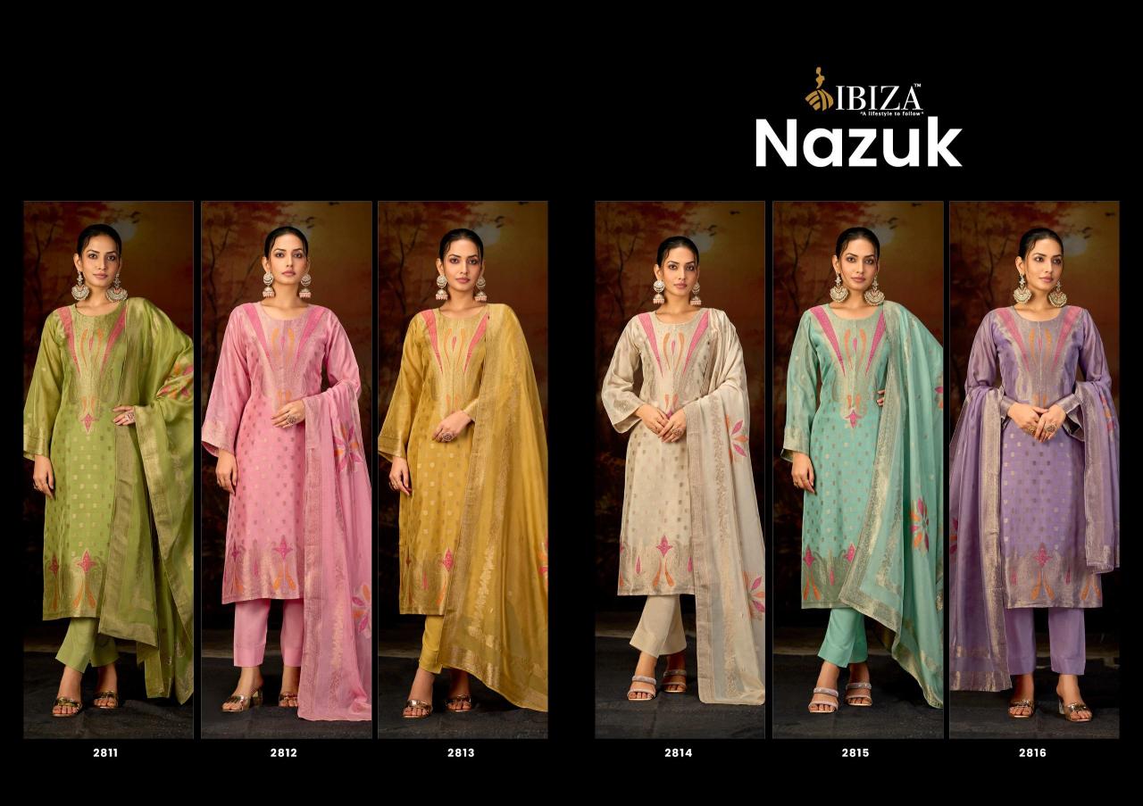 Ibiza Nazuk catalog silk salwar kaeez  