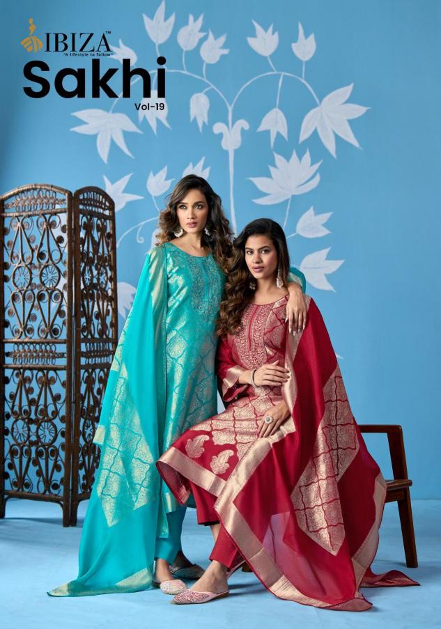 Ibiza Sakhi Vol 19 catalog alwar kameez online shopping