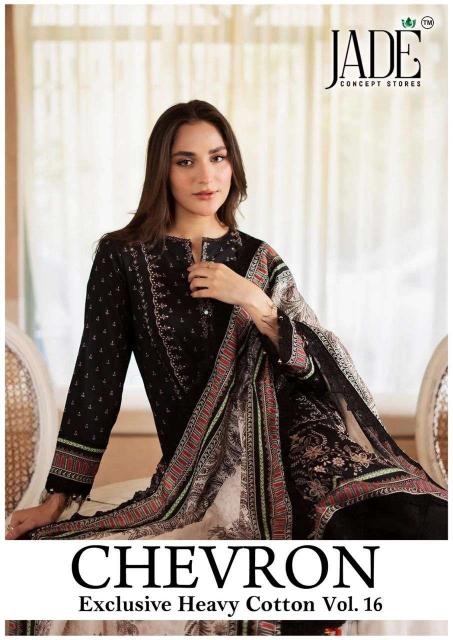 Jade Chevron Vol- 16 - Readymade Karachi Kurti Pant With Dupatta