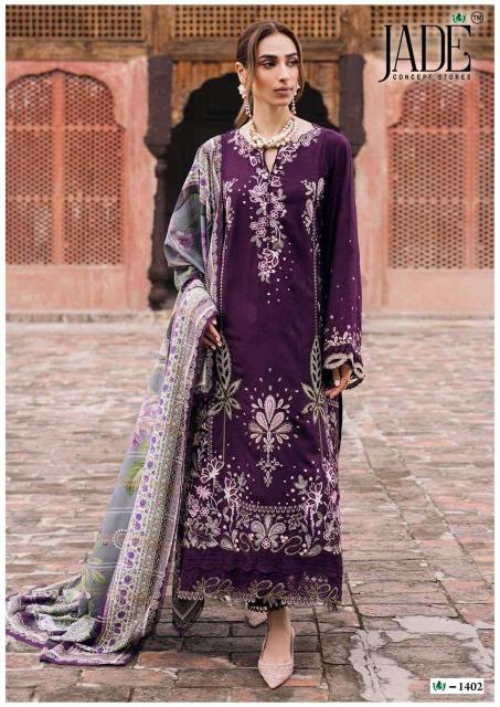 Jade Crimson Vol- 14 – Readymade Karachi Kurti Pant With Dupatta