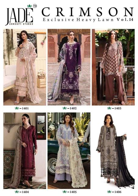 Jade Crimson Vol- 14 – Readymade Karachi Kurti Pant With Dupatta
