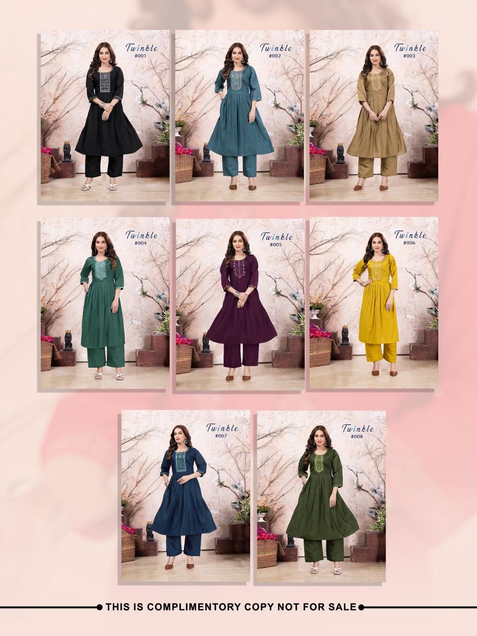 JLF Twinkle catalog wholesalers of designer kurtis in delhi central market
