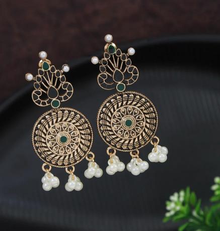 Juri craft Lunches D AER 3209 GOLD MAROON wholesale jewellery dealers