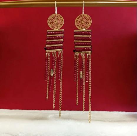 Juri craft Lunches D IWER 1765-RED high quality costume jewelry wholesale