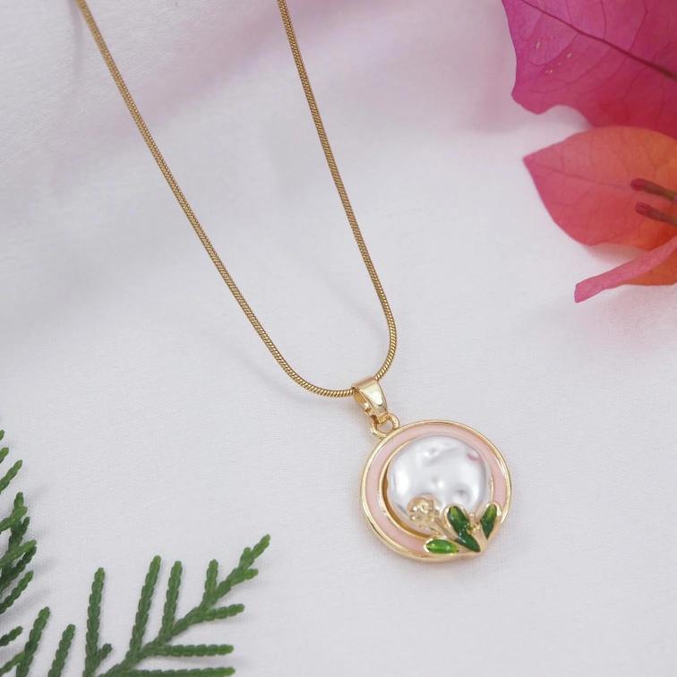Juri craft Lunches D STNK 6436 PEACH online shopping for artificial jewellery