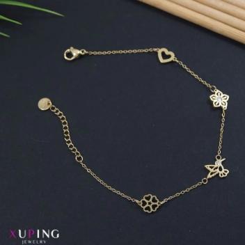 Juri craft Lunches D XPNGBR 5446 Gold wholesale jewelry