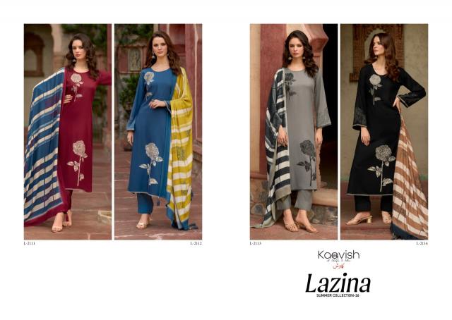 Kaavish Lazina catalog salwar kameez wholesale in kolkata