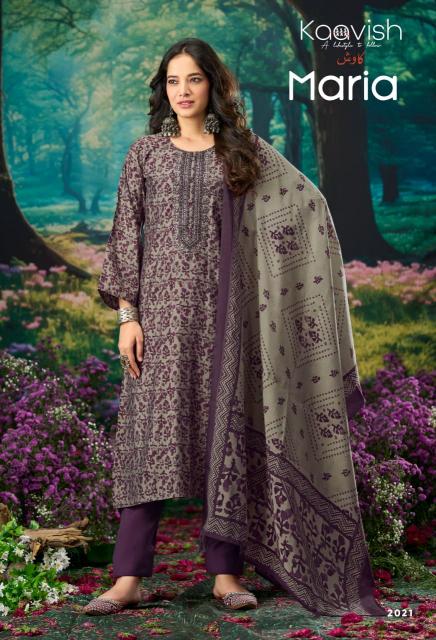 Kaavish Maria catalog unstitched salwar kameez wholesalers