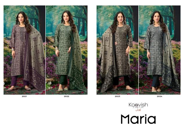 Kaavish Maria catalog unstitched salwar kameez wholesalers
