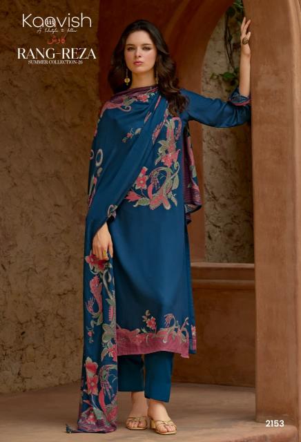 kaavish Rang Reza catalog printed salwar kameez