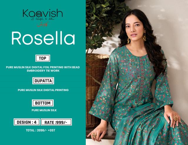 Kaavish Rosella catalog unstitched salwar kameez