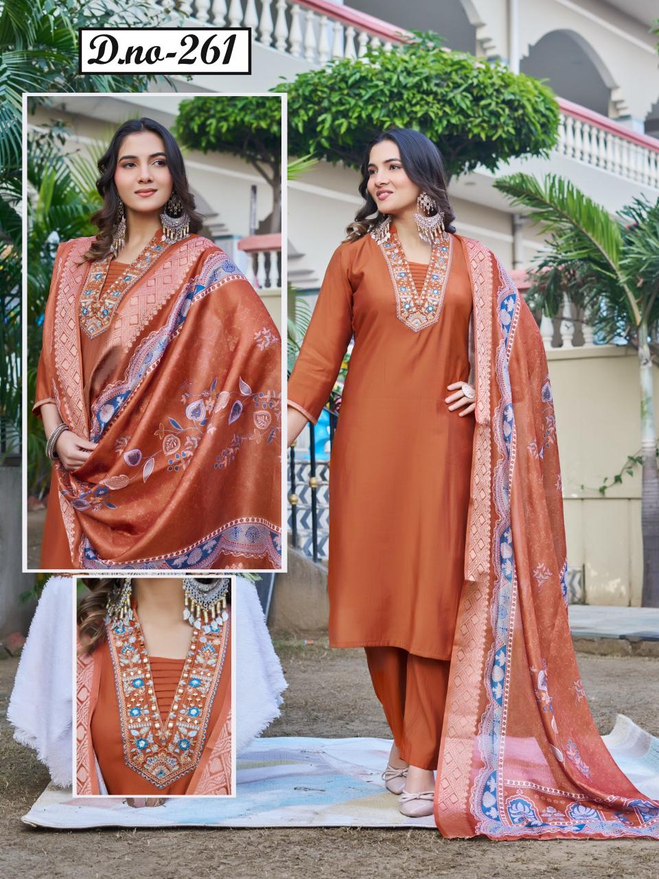 Kadlee 261 & 262 & 263 catalog branded wholesale kurtis