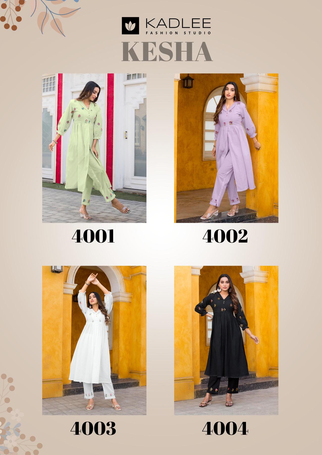 Kadlee Kesha catalog kurtis online india