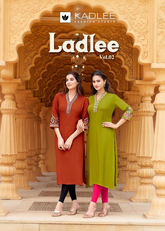 Kadlee Ladlee vol 2 catalog indian kurtis in dubai