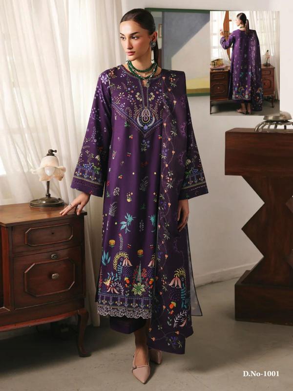 Kaf Gulaal Evaya Vol- 1 – Pakistani Karachi Dress Material