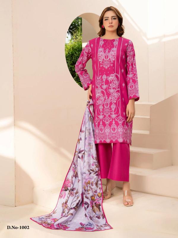 Kaf Gulaal Evaya Vol- 1 – Pakistani Karachi Dress Material