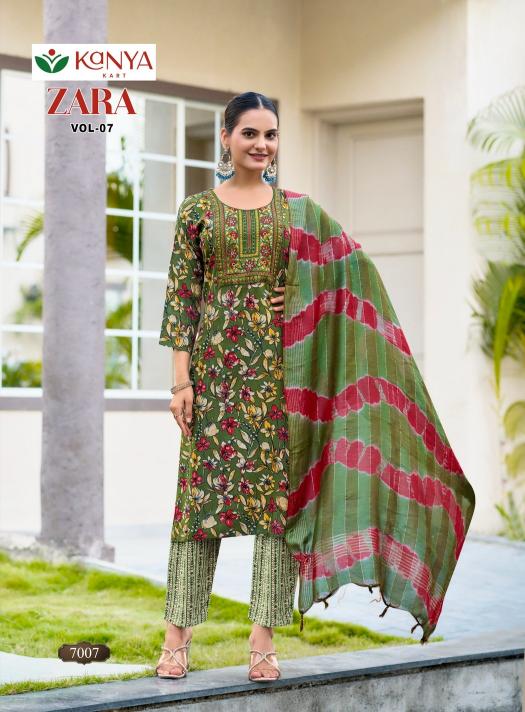 Kanya Art Zara vol 7 catalog kurtis wholesale in bangalore
