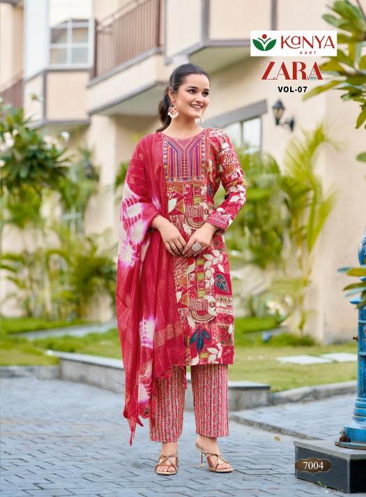 Kanya Art Zara vol 7 catalog kurtis wholesale in bangalore