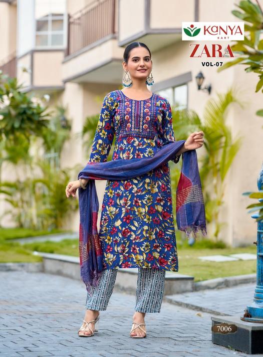 Kanya Art Zara vol 7 catalog kurtis wholesale in bangalore