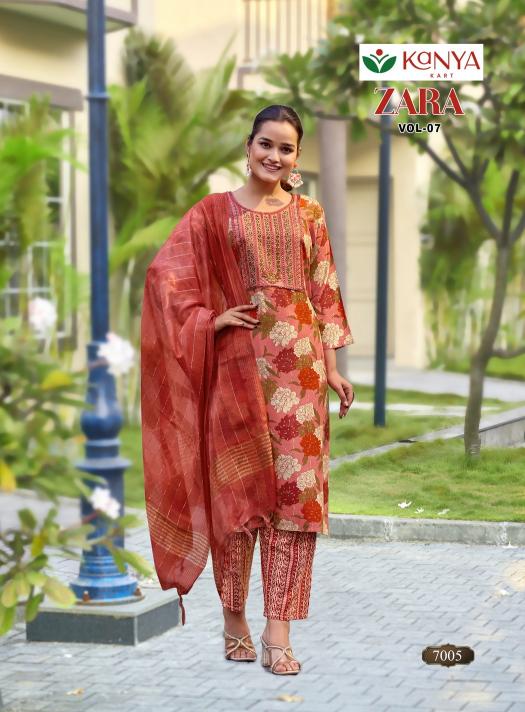 Kanya Art Zara vol 7 catalog kurtis wholesale in bangalore