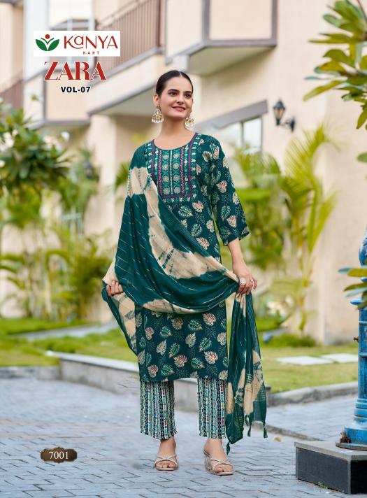 Kanya Art Zara vol 7 catalog kurtis wholesale in bangalore