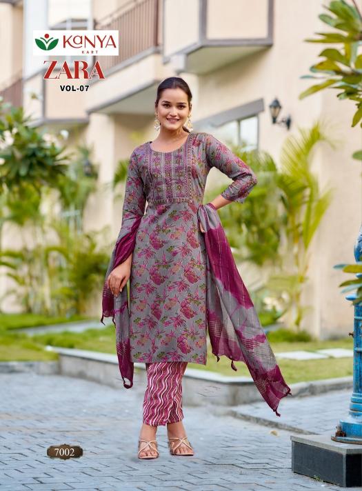 Kanya Art Zara vol 7 catalog kurtis wholesale in bangalore