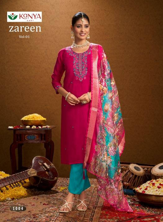 Kanya Zareen vol 1 catalog kurtis desginer