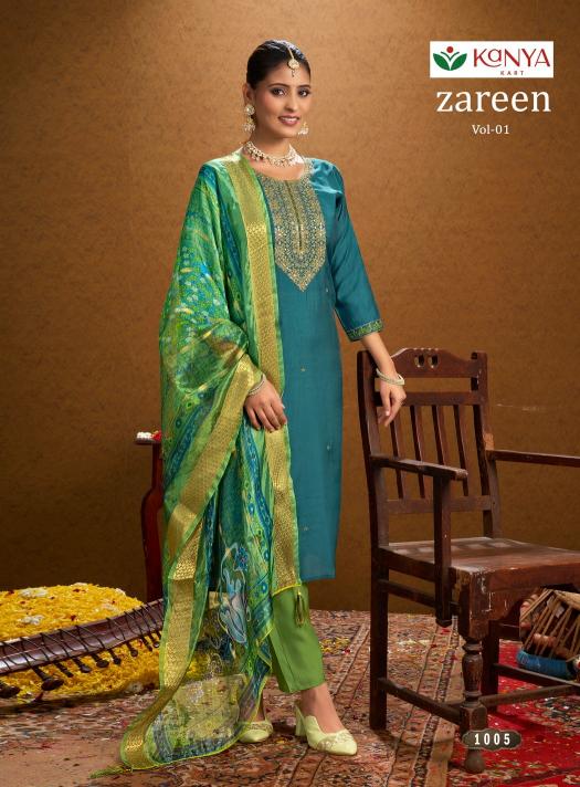 Kanya Zareen vol 1 catalog kurtis desginer