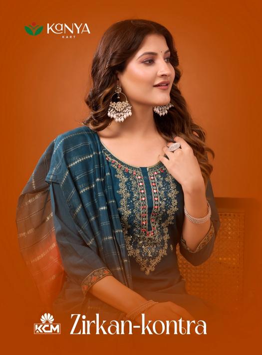 Kanya Zirkan Kontra vol 1 catalog kurtis wholesale in kerala