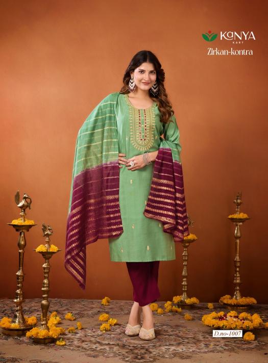 Kanya Zirkan Kontra vol 1 catalog kurtis wholesale in kerala