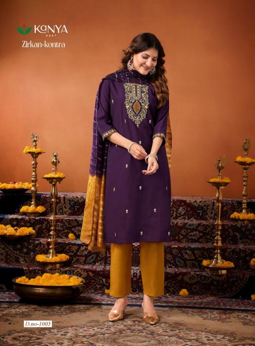 Kanya Zirkan Kontra vol 1 catalog kurtis wholesale in kerala