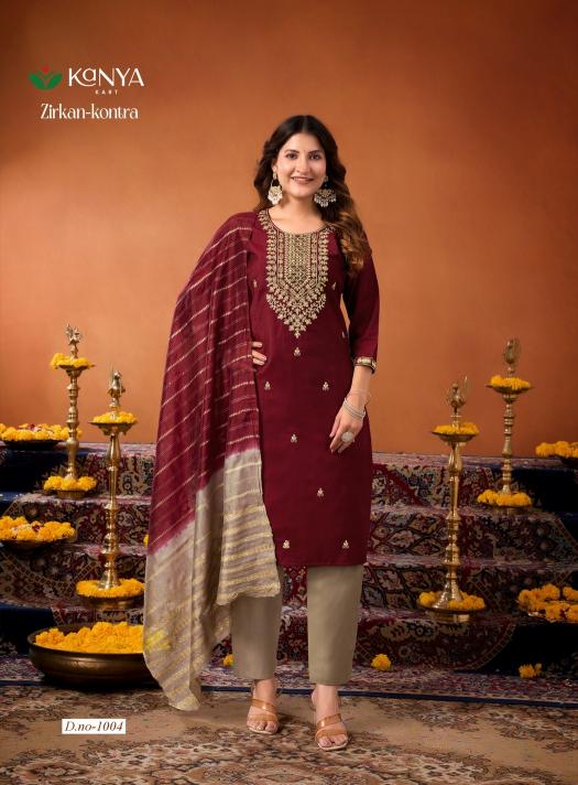Kanya Zirkan Kontra vol 1 catalog kurtis wholesale in kerala