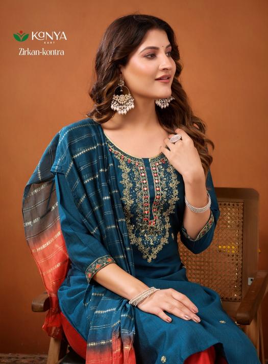 Kanya Zirkan Kontra vol 1 catalog kurtis wholesale in kerala
