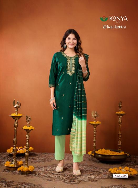 Kanya Zirkan Kontra vol 1 catalog kurtis wholesale in kerala