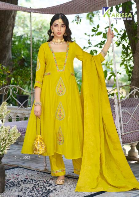 Karissa Occasion catalog Viscose kurat pant set 