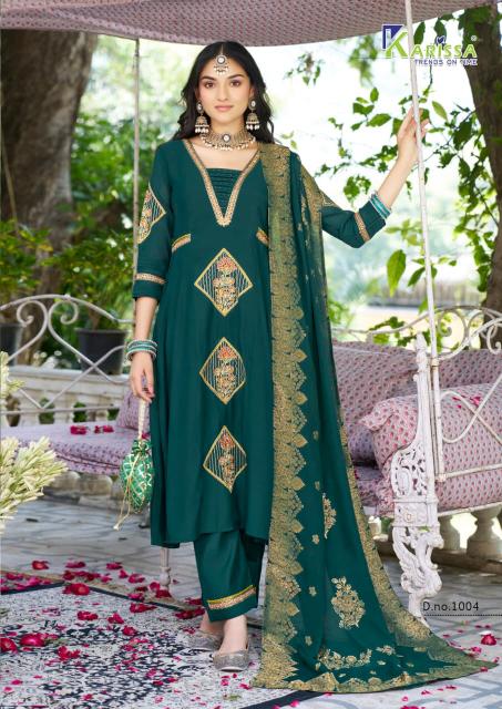 Karissa Occasion catalog Viscose kurat pant set 