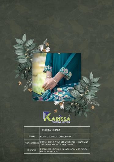 Karissa Satrangi catalog latest anarkali kurti 