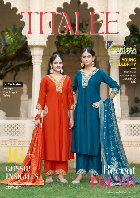 Karissa Titalee Catalog indian kurtis usa online