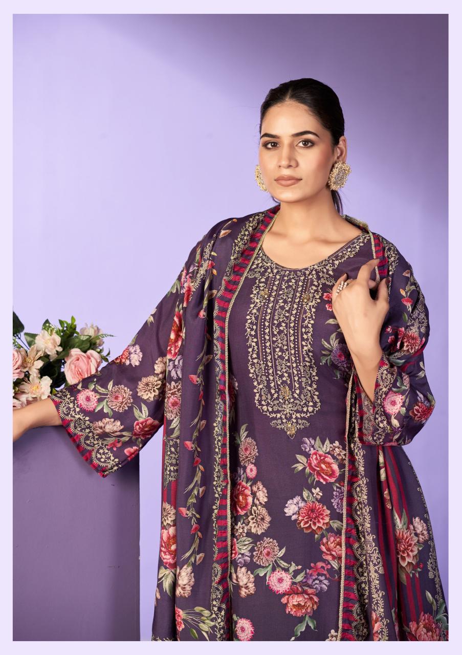 Karva Surkh vol 3 catalog wholesale pakistani salwar kameez
