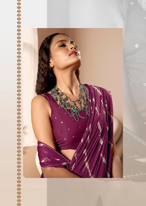 Kashvi Amrita catalog indian print saree surat