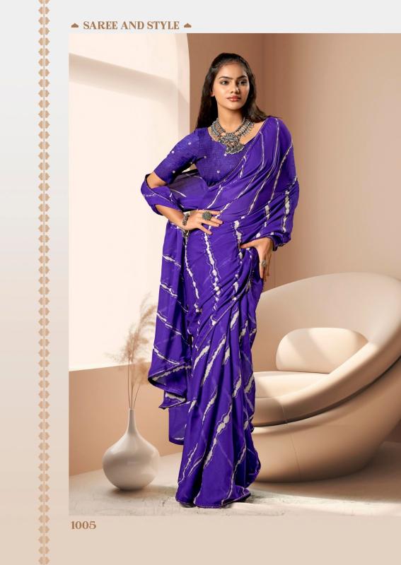 Kashvi Amrita catalog indian print saree surat