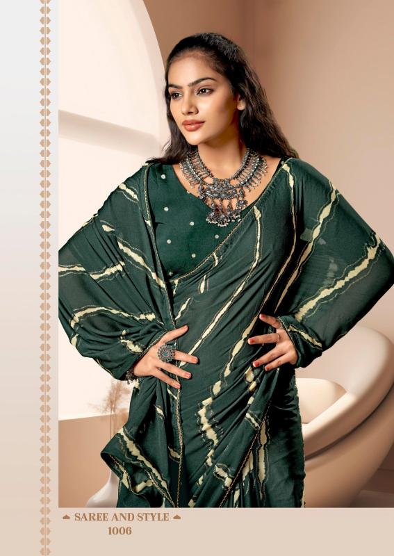 Kashvi Amrita catalog indian print saree surat