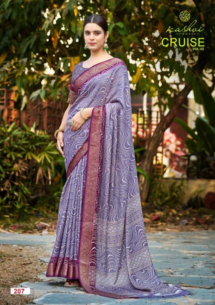 Kashvi Cruise Vol 2 catalog surat saree market price