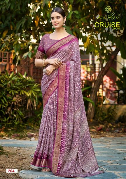 Kashvi Cruise Vol 2 catalog surat saree market price