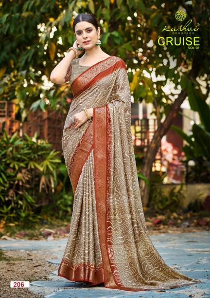 Kashvi Cruise Vol 2 catalog surat saree market price