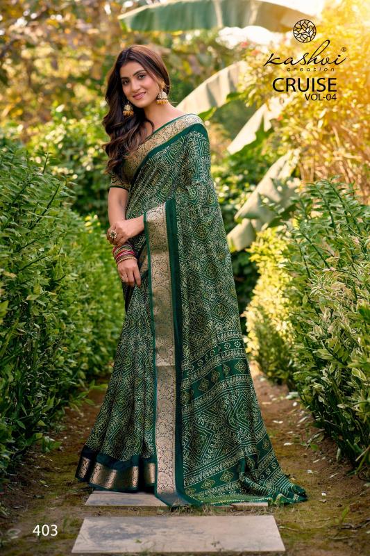Kashvi Cruise Vol 4 catalog surat textile market sarees