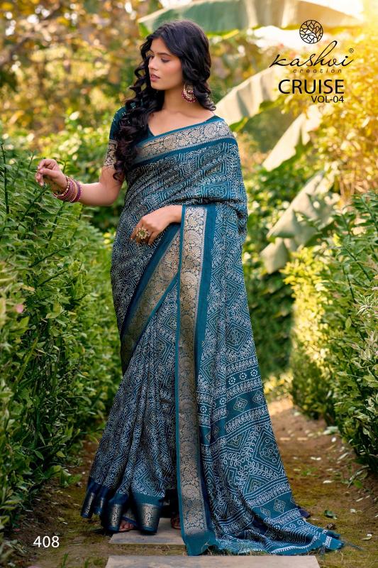 Kashvi Cruise Vol 4 catalog surat textile market sarees