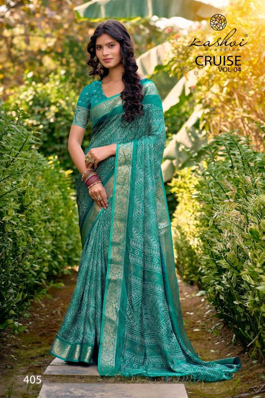 Kashvi Cruise Vol 4 catalog surat textile market sarees
